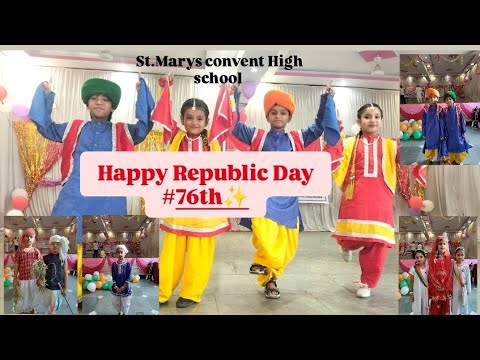 St.Mary convent High school 26 january Republic Day celebration 🎊