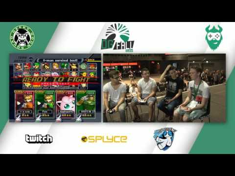 DGFall 16 - DaLung + FrozenLight Vs. AliDeluxe + BillyMcBillig - Winners Quarters - Melee Doubles