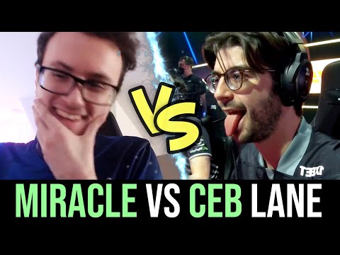 MIRACLE vs CEB on Lane — Situational BUILD