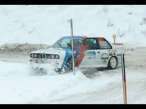 Niki Glisic - Jänner Rallye 2015 - Crash SS4