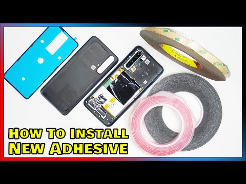 How To Install New Adhesive To Your Smartphone Screen Or Battery Door Back Plate