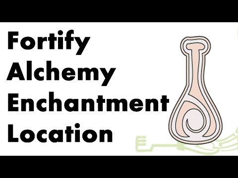 Skyrim How to get the Fortify Alchemy Enchantment Video