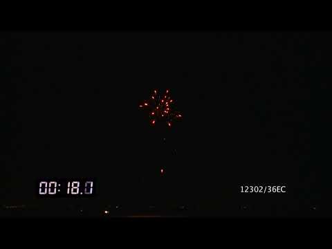 12302/36EC - Cake Ø20mm 36s I-shape 40sec H30m Cat.2 Nec198g 1.4G, One fuse, Brigade 12/1