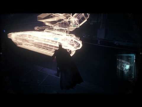 Batman Arkham Knight Scan the Cobra Drone to Locate its weak points