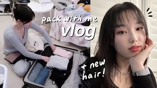 PACK WITH ME FOR 2 WEEKS in LA: new hair, summer travel essentials, anime expo cosplay haul