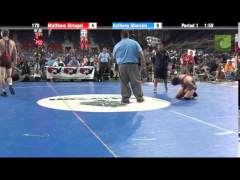 170 Matthew Striegel vs. Anthony Mancini