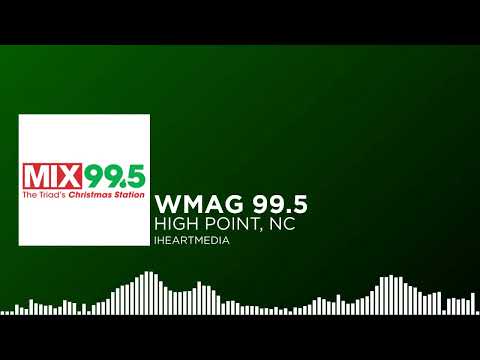 WMAG High Point, NC "Mix 99.5" Legal ID [Christmas Music](11/7/24)