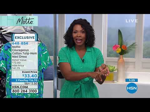 HSN | MOTTO Fashions 05.08.2019 - 04 PM
