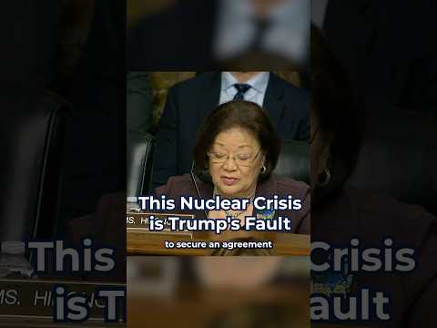 This Nuclear Crisis is Trump's Fault