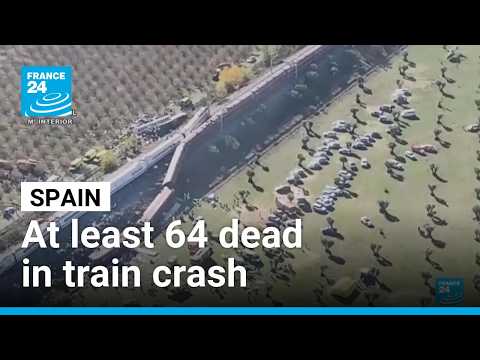 Spain: At least 64 dead in high-speed train crash