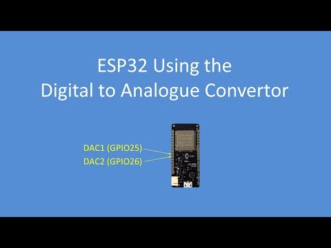 Tech Note 071 - ESP32 Digital to Analogue Converter