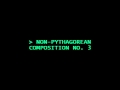 The Apples in stereo - Non-Pythagorean Composition No. 3