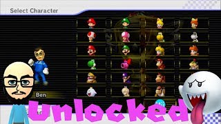 Mario Kart Wii - How To Unlock All Characters