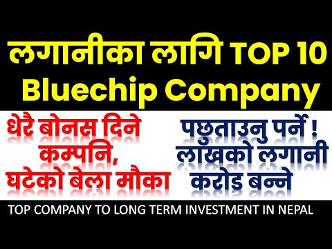 Top 10 blue chip company to invest in Nepal | best high dividend company to invest | Share techfunda