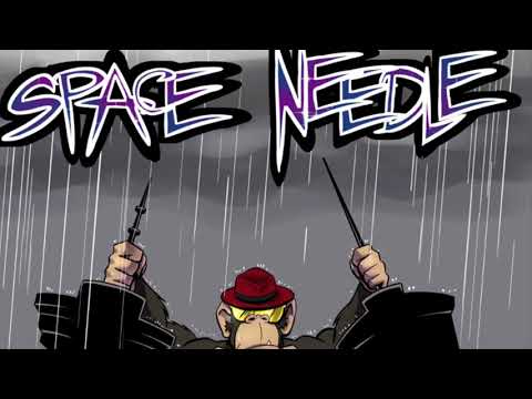 Rain City Skills x MonkeyfingeR Design - Space Needle Begleri