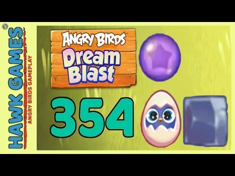 Angry Birds Dream Blast Level 354 - Walkthrough, No Boosters