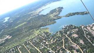 preview picture of video 'Trike Air Gliding - Granite Shoals, TX 10/17/09'