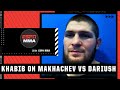 Khabib says UFC offered Islam Makhachev a DOUBLE BONUS to finish Beneil Dariush | ESPN MMA