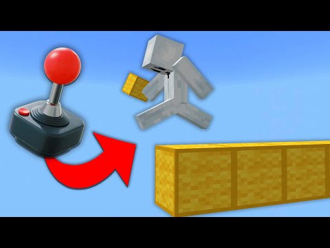 Win Hive Skywars with Only a Joystick?! 😱