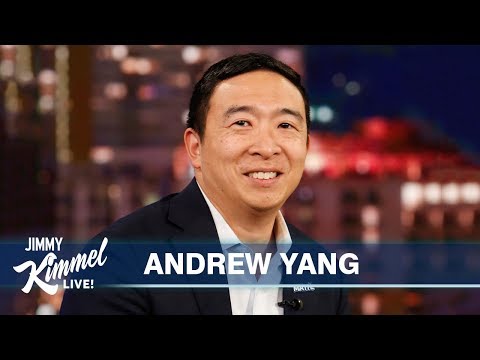 楊元慶談機器人、競選口號&給每個人一千元錢 (Andrew Yang on Robots, Campaign Slogans & Giving Everyone $1,000)