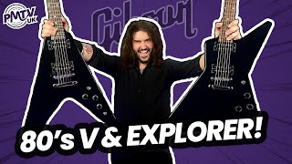 Video thumbnail for Gibson 80's Explorer & Flying V - Fire Breathing 80's Reissues! by PMTVUK