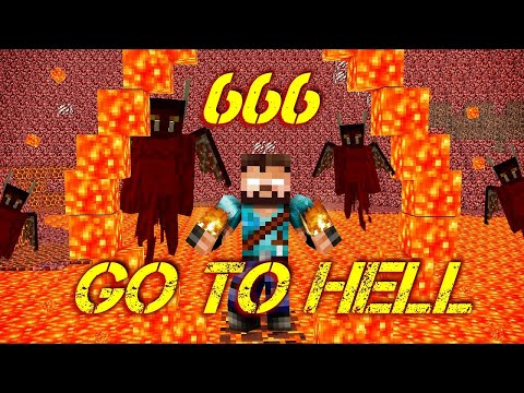 NaRuKuX - MINECRAFT - GO TO HELL (THANK YOU FOR 666 SUBSCRIBERS and more) (MOD BEWITCHMENT)
