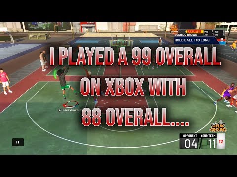 NBA 2K19: I went to Xbox for a day and a 99 OVERALL pulled up on me... MUST WATCH!