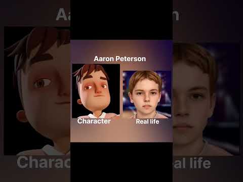 Hello neighbor Character vs Real life #shorts #viral #helloneighbor
