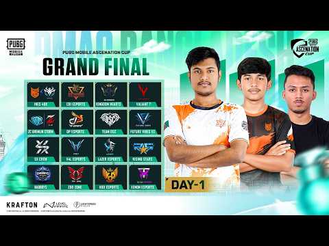 PMAC 2026 । গ্র্যান্ড ফাইনাল | ১ম দিন | পাবজি মোবাইল বাংলাদেশ