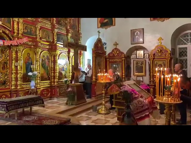 Пасхальное богослужение в Троицком соборе в Тетюшах