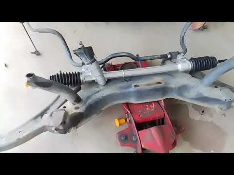 Suzuki swift steering rack replacement step by step