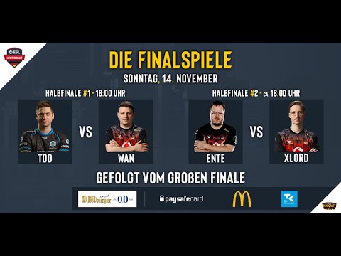 WC3 - Grand Finals - ToD vs. WaN / XlorD vs. EnTe + Grand Final | ESL Herbstmeisterschaft 2021