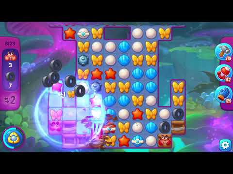 Fishdom 6123 Super Hard Level - 17 moves - NO BooSTERS