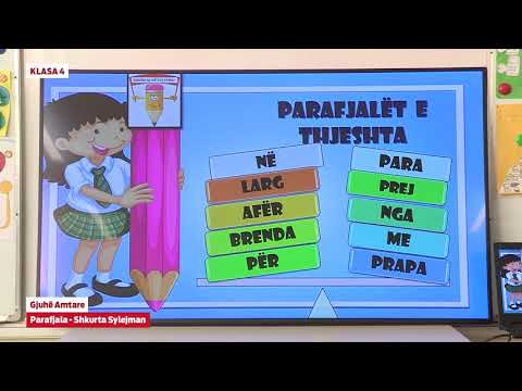 e Mesimi Klasa 4 - 4030 Gjuhë Amtare - Parafjala