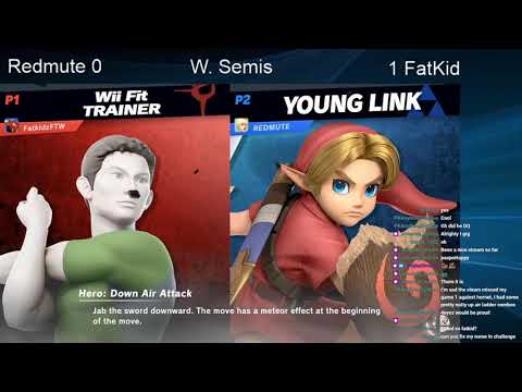 CWA Wifi Weekly 41 - Redmute (Young Link) vs Fatkid (Wii Fit Trainer) Winners Semifinals