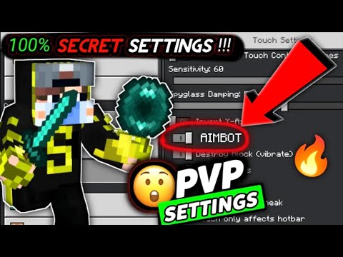 Top 10 Best PvP Settings For Minecraft Pocket Edition !! | MCPE PvP tutorial ||