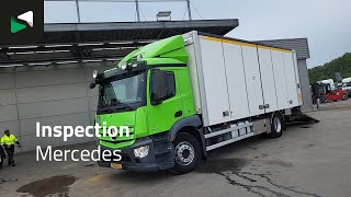 Mercedes-Benz Antos 1827 Antos 4X2 APK TOT 04-2027 Full Air Tailgate Euro 6 box truck | Image 4 - Autoline