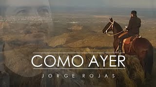 Jorge Rojas protagoniza una gran historia de amor en su nuevo video clip