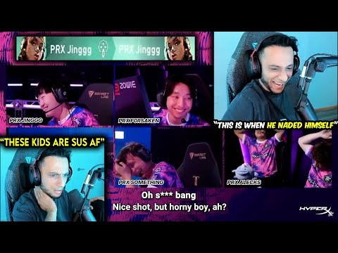 FNS Reacts To PRX SUS VOICE COMMS vs BOOM Esports