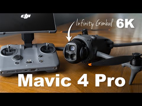 大疆 MAVIC 4 Pro | 炫目的 6K Infinity 雲臺......值得等待！ (DJI MAVIC 4 Pro | STUNNING 6K Infinity Gimbal...Worth the wait!)