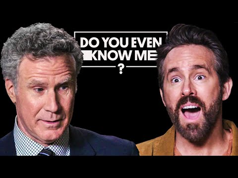 Ryan Reynolds & Will Ferrell Test Their Friendship | Do You Even Know Me? | @LADbible