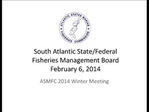 ASMFC South Atlantic Board Winter 2014