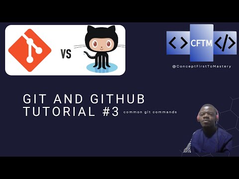 Git Github Tutorial Part 3 Common Git Commands