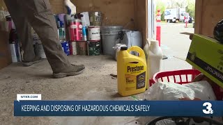 Keeping and disposing of hazardous chemicals safely