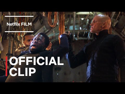 Thumbnail of the video: Kevin Hart & Woody Harrelson Airplane Fight