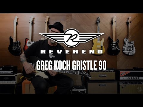 Reverend Greg Koch Gristle 90 2023 - Venetian Gold image 8