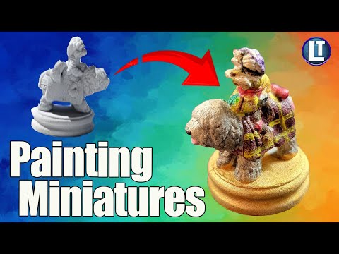 BEGINNER'S GUIDE to Painting Board Game Miniatures - Labyrinth 1986