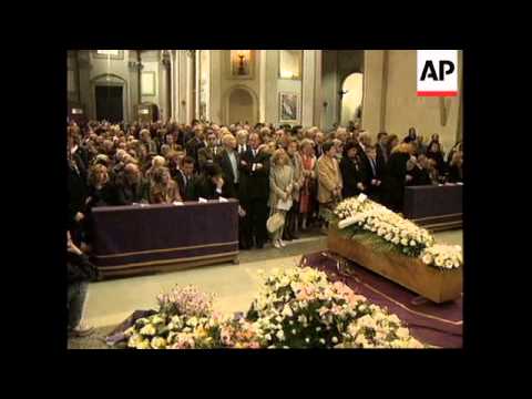 ITALY: ROME: FUNERAL OF EDDA CIANO, DAUGHTER OF BENITO MUSSOLINI