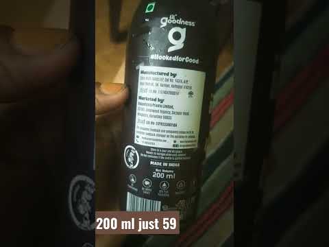 lil goodness chocolate milkshake with high protein #shorts #ytshorts ||