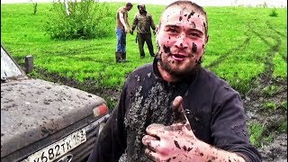 Нива шевроле и патриот уаз в грязь